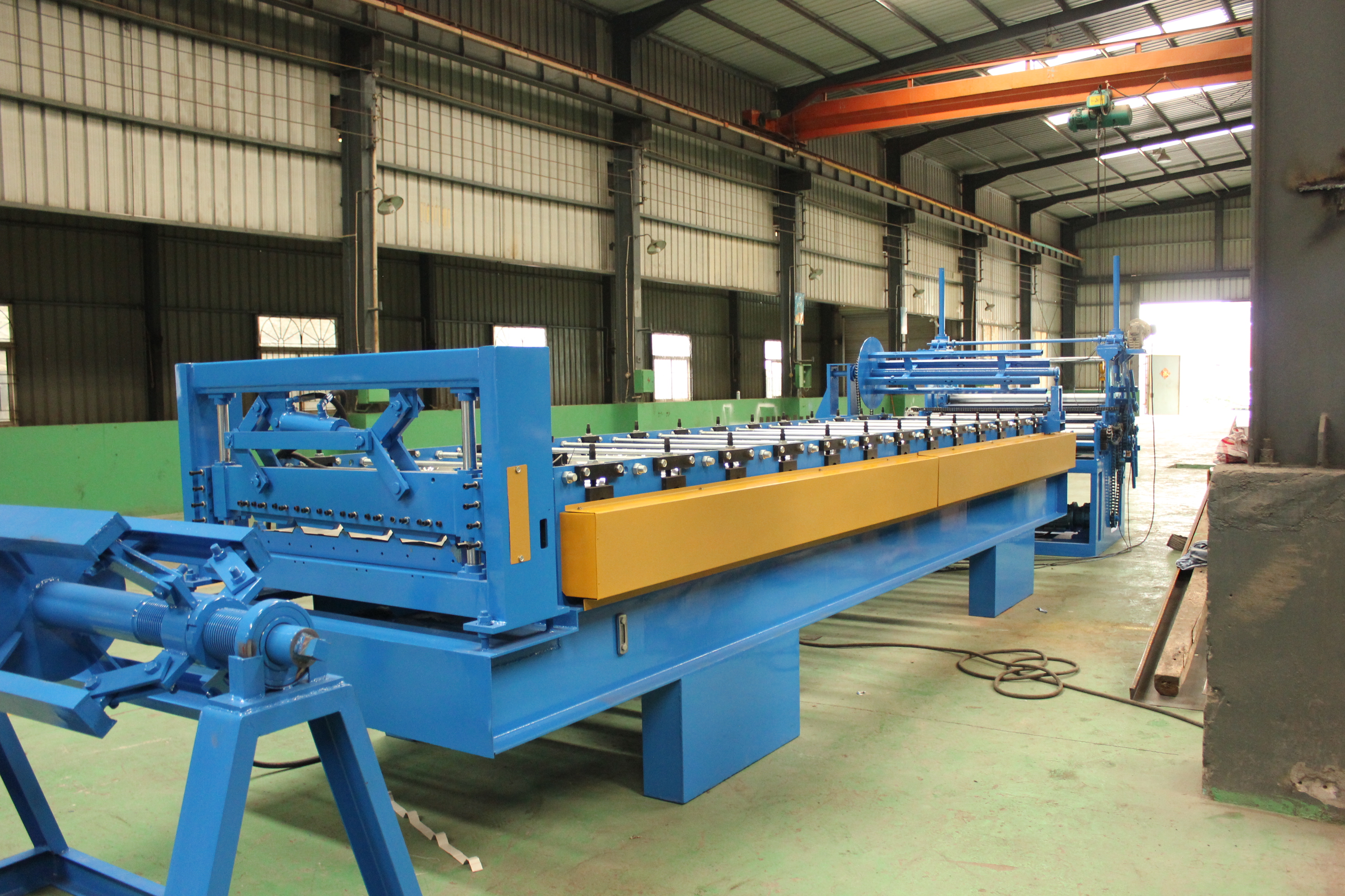 Roof and Wall Panel Roll Forming Machine