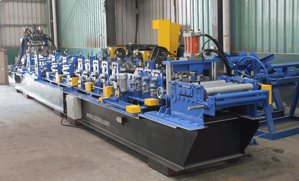 Post Punch Automatic C/Z Purlin Roll Forming Machine SX10