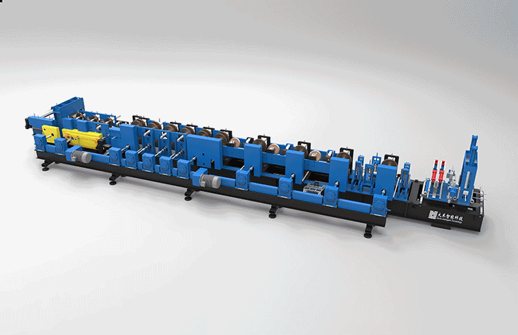 Full Automatic C/Z Purlin Roll Forming Machine FX350