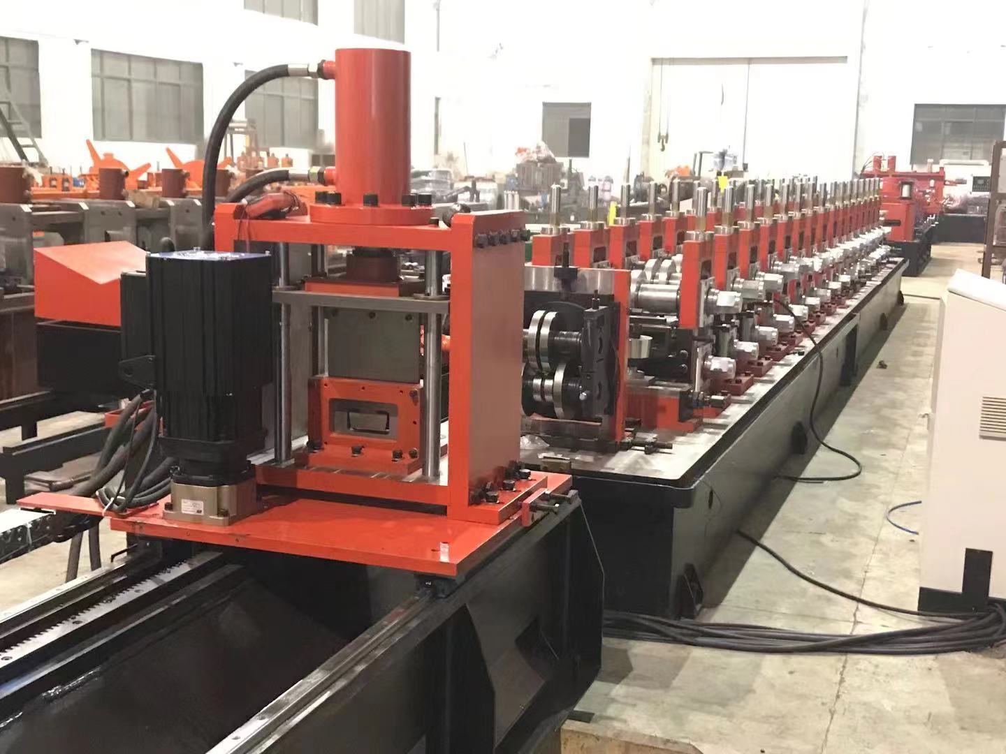 Warehouse Shelf Upright Rack Roll Forming Machine